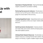 Stockbrokers Philosophy Market Trends - Mobile chart monitoring demonstrates real-time market awareness strategies