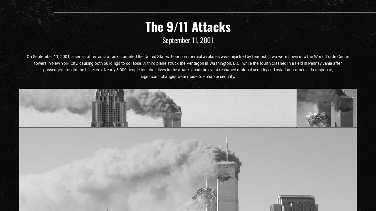us 911 Attacks