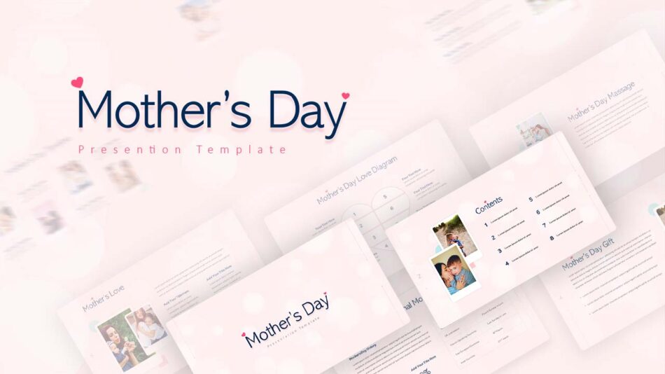 simple mothers day presentation template