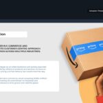 Amazon Introduction Template - Overview slide with Prime delivery boxes