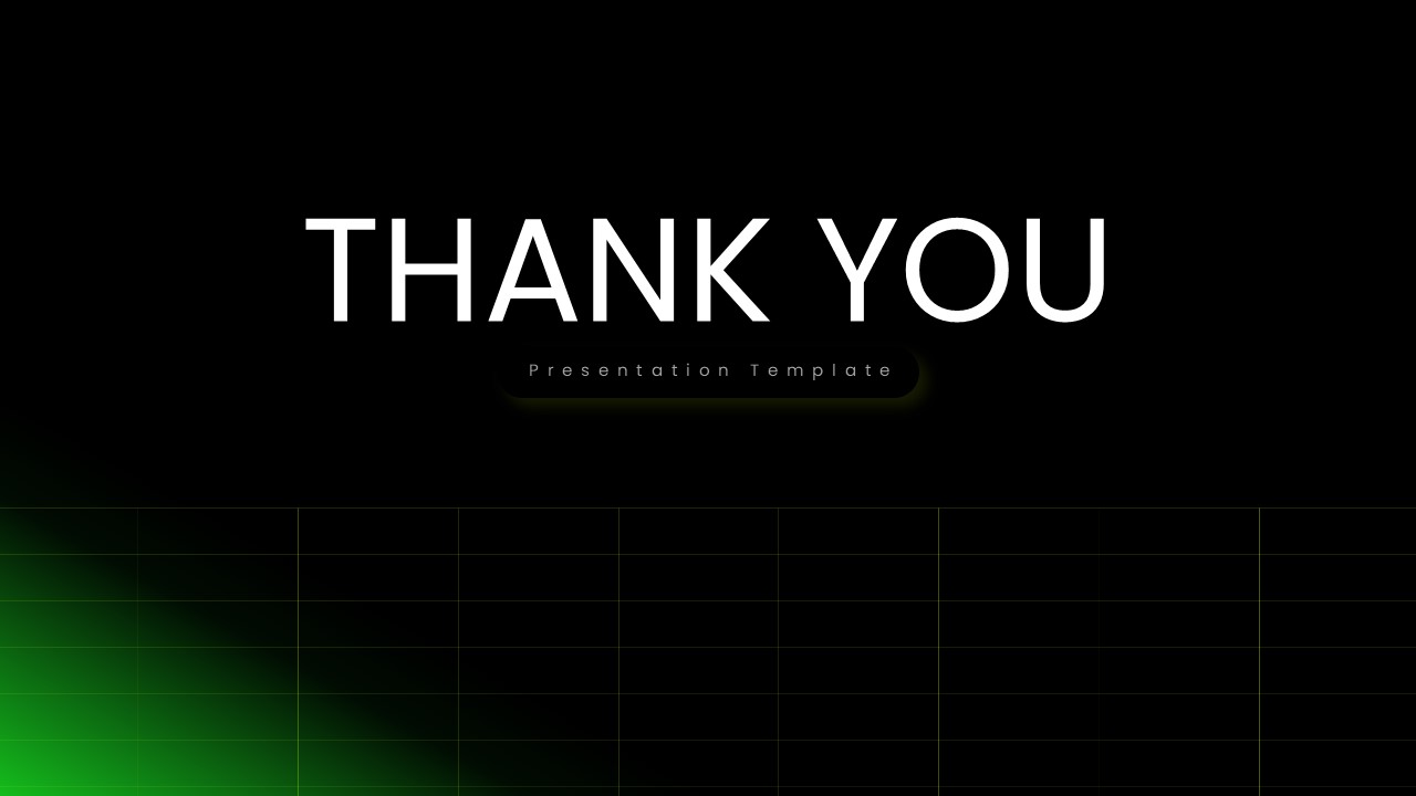 World Leaders Template - Thank you slide to professionally conclude political presentations and lectures