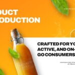 Plantilla de plan de lanzamiento de producto: diapositiva de introducción del producto con diseño dividido y titular dirigido al consumidor objetivo.