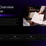 Audit Report Template - overview and scope with statistics and images