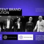 Brand Identity Template - Consistent brand application with logo variants