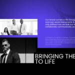 Brand Identity Template - Bringing brand to life with dual images