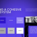 Brand Identity Template - Color system with palette and hex codes