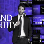 Brand Identity Template - Overview showcase with slide collection