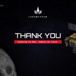 Chang'e 7 Thank You Template - Closing slide with mission branding and professional conclusion message