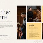 Christianity Template - Impact and Growth statistics slide