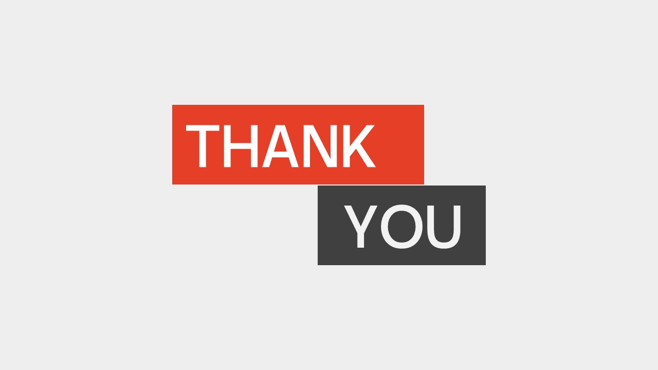 Construction Proposal Template - Thank you slide to professionally close your construction presentation