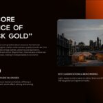 Crude Oil Dynamics slide explaining petroleum fundamentals and classifications with industry statistics and benchmarks