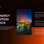 Crude Oil Dynamics slide addressing paradox between renewable energy goals and continued oil dependence