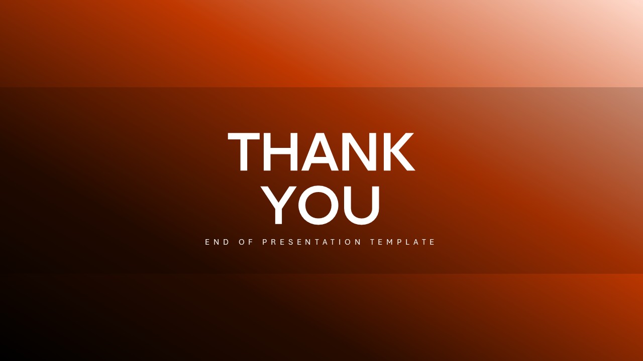 Crude Oil Dynamics thank you slide to professionally close energy industry presentations