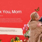 Happy Mothers Day Template - Gratitude slide to express appreciation for everything mothers do