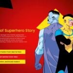 Invincible Template - New superhero story content slide