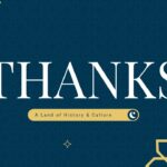 Iran Thank You Template - Elegant conclusion with cultural subtitle and scattered golden star patterns