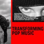 Music Transformation Template - Innovation slide with dual imagery showing boundary-pushing artistic evolution