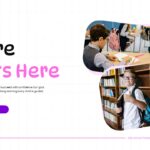 Kids School Template - future success slide with Join Us call-to-action