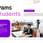 Kids School Template - primary program for grades 3-5 education details