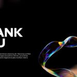 Market Research Thank You Template - Closing slide with elegant typography and gradient design elements