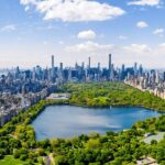 New York Template - Central Park aerial slide to showcase the park's scale and urban context