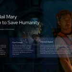 Project Hail Mary Challenges - Dual-image layout explores scientific discoveries alongside mission obstacles and limitations