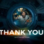 Project Hail Mary Conclusion - Final space station view completes presentation journey with cosmic blue atmosphere