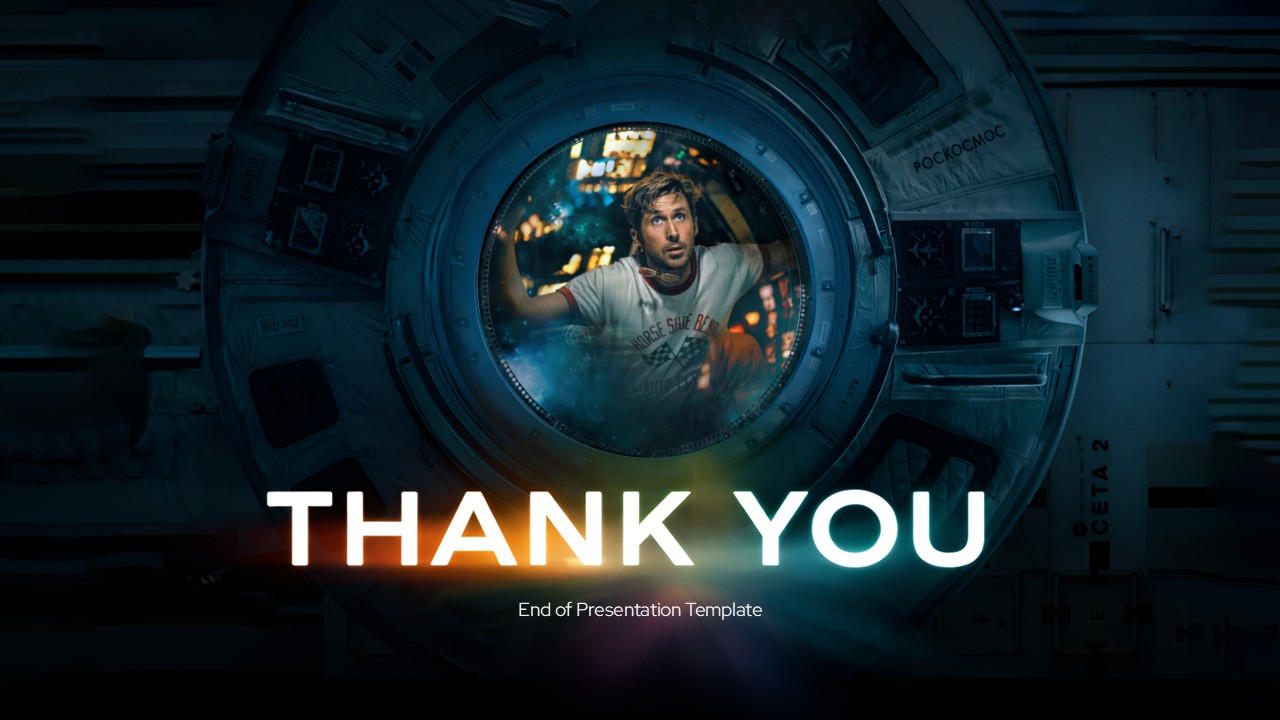 Plantilla de PowerPoint y Google Slides para la película Proyecto Ave María