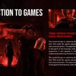 Resident Evil Games Template - Game-to-movie connection with dual imagery