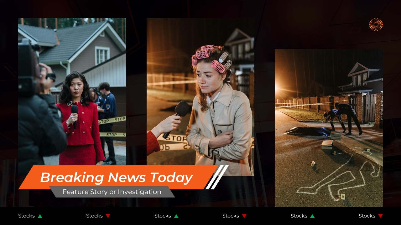 Reuters Template - Breaking news layout to highlight major stories and investigations