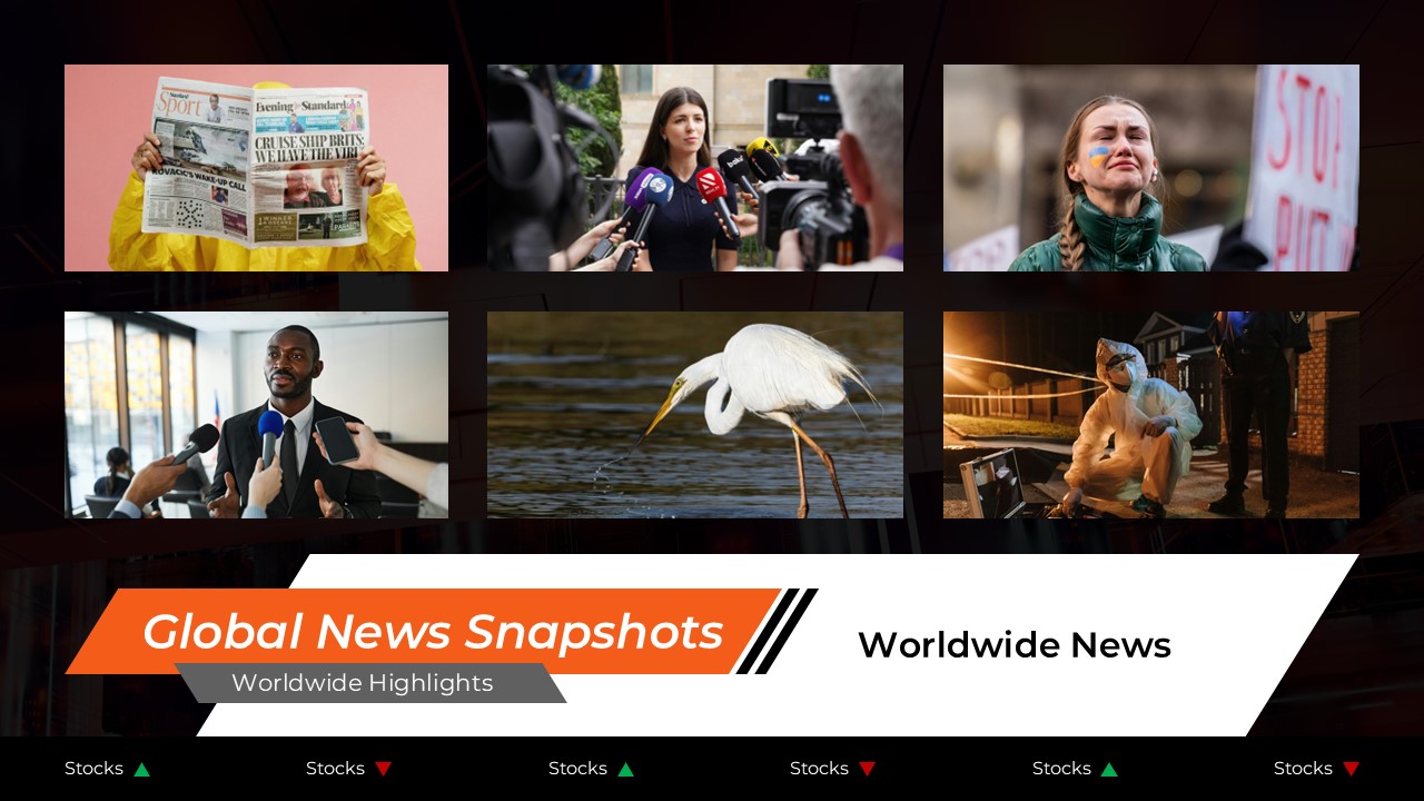 Reuters Template - Global news grid to showcase worldwide highlights and international stories
