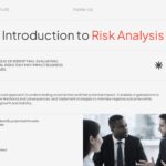 Risk Analysis Template - Introduction slide to explain risk analysis fundamentals and key benefits