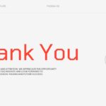 Risk Analysis Template - Professional thank you slide to conclude your risk management presentation