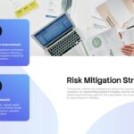 Risk Report Template - Mitigation strategies slide to present recommendations and preventive measures