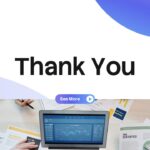 Risk Report Template - Thank you slide to professionally conclude your risk management presentation