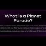 Great Planet Parade Template - Definition slide to explain what a planet parade is to your audience