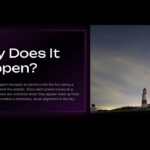 Great Planet Parade Template - Explanation slide to describe the science behind planetary alignments with starry imagery