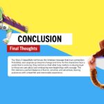 Toy Story 5 Template - conclusion slide with multiple characters and final thoughts text about friendship themes