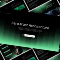 Plantilla de arquitectura de confianza cero: resumen completo de la presentación que muestra las 11 diapositivas sobre temas de ciberseguridad.