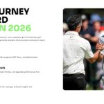 US Open Golf Template - Tournament preparation journey slide