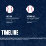 2026 World Series Season Timeline - Baseball-themed journey from March spring training through October championship