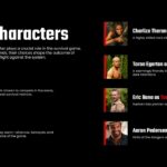 Apex Movie Template - Character slide to showcase your cast and roles with professional actor profiles