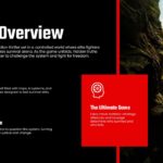 Apex Movie Template - Overview slide to present key film concepts and plot elements with visual impact