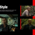 Apex Movie Template - Visual style slide to showcase cinematography and aesthetic choices with examples