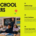 Back to School Template - Why school matters slide to explain education's importance and benefits