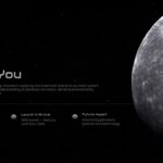 BepiColombo Mission Template - Thank you slide with Mercury view and three key mission highlight boxes