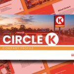 Circle K Company Profile Template - Cover slide with store image