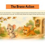 Courage Template - Brave action scene with Max running from cat