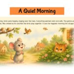 Courage Storyboard - Quiet morning scene with Max and birds