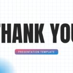 Ebola Virus Template - closing thank you slide with gradient background and decorative virus imagery